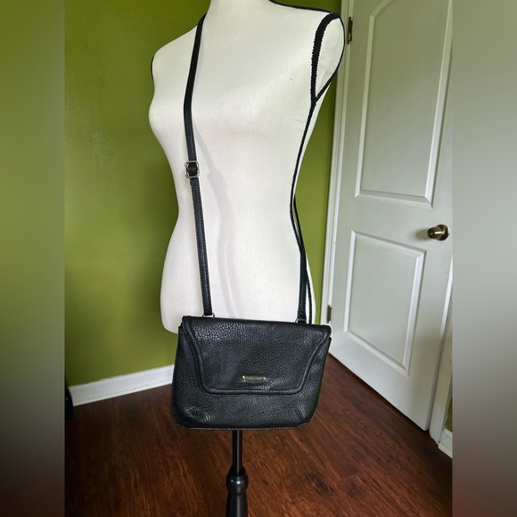 LAURA SCOTT black Crossbody bag. - Picture 4 of 10